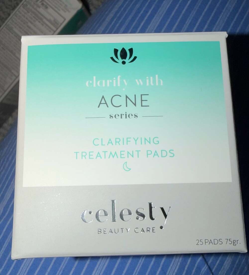 Celesty Beauty Care Clarify With Acne Series Clarifying Treatment Pads 25 Count